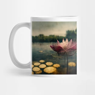 Waterlilies on the pond II Mug